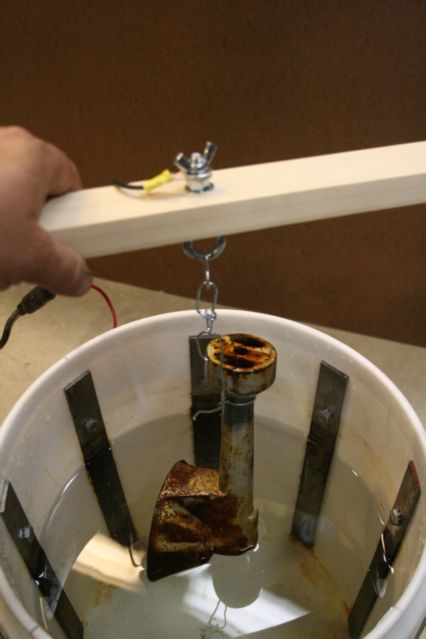 Rust Removal Electrolysis